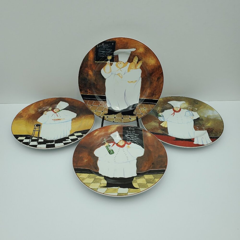 Sakura Al Dente Salad Plates French Italian Chefs Dessert Appetizer Plates